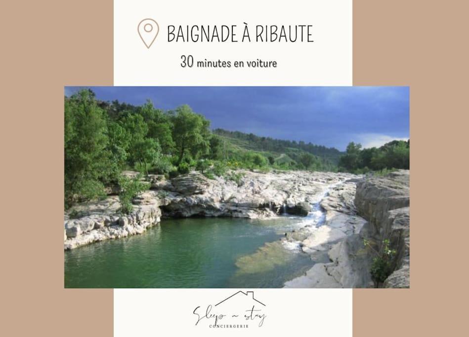 ** Superbe Appartement Sur Le Canal Du Midi ** La Redorte Esterno foto