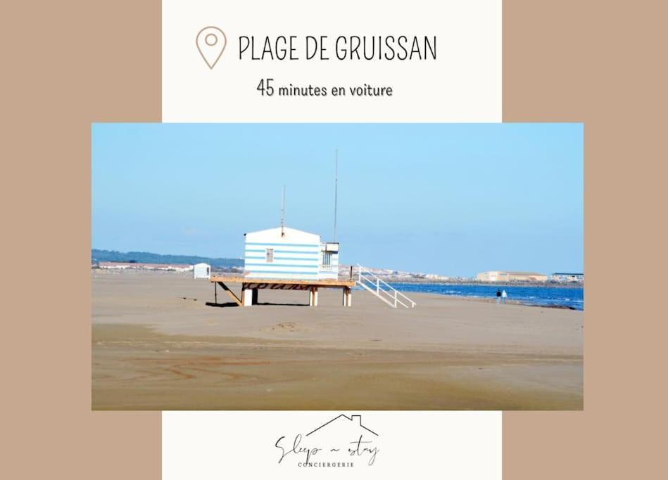 ** Superbe Appartement Sur Le Canal Du Midi ** La Redorte Esterno foto